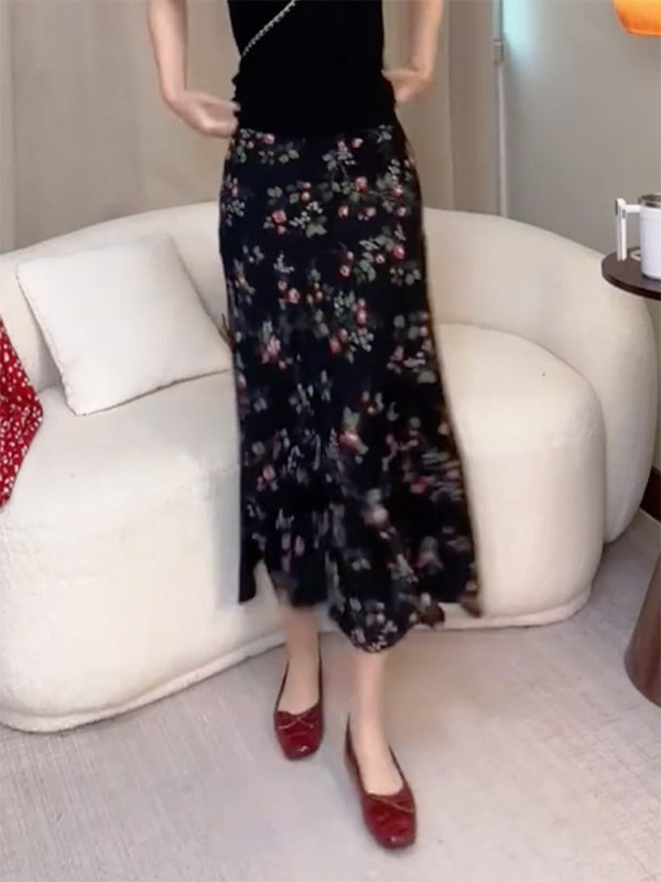 Новая летняя женская юбка миди – обзор и цена Midi Skirt Floral