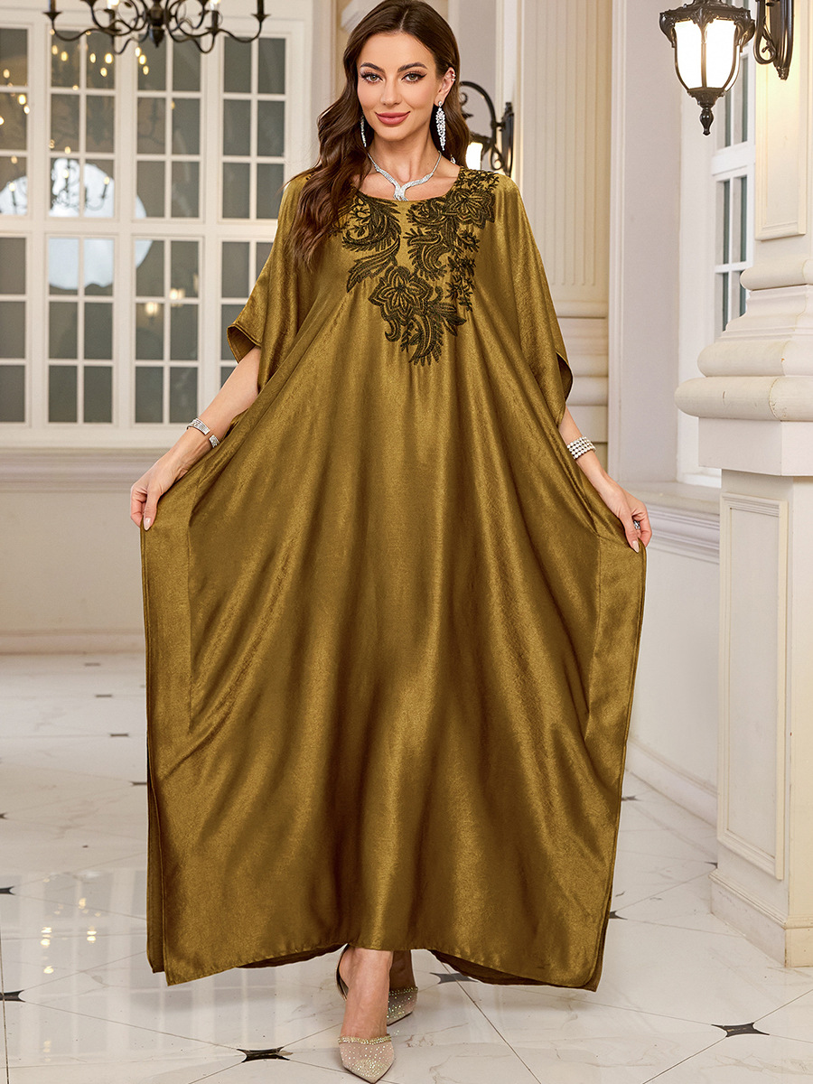 Женские вышитые длинные кафтан – обзор и цена Cover Up Kaftan